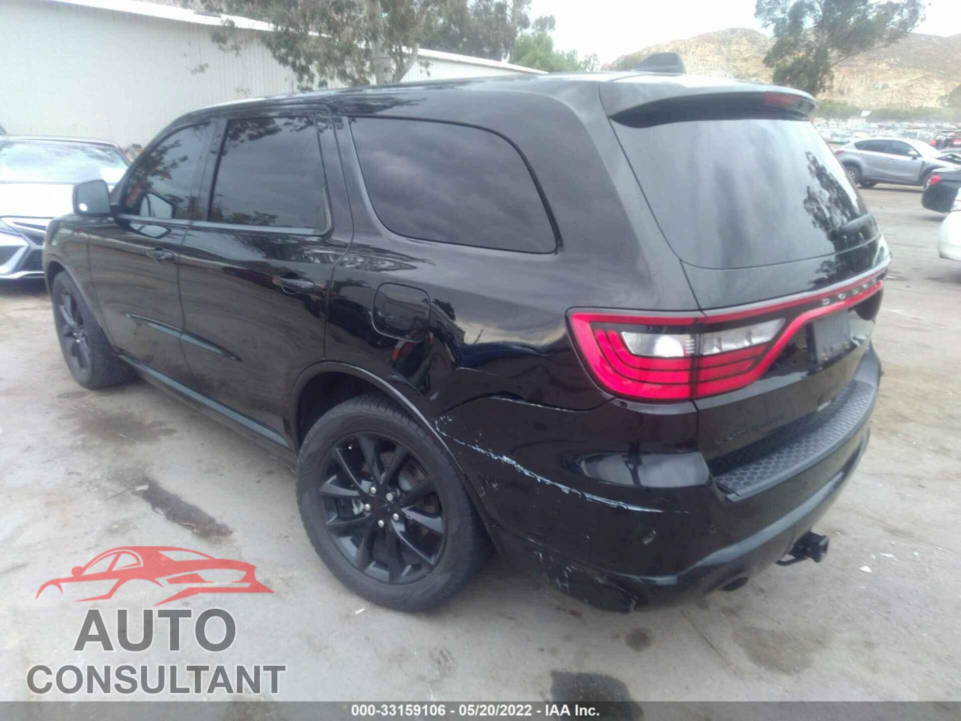 DODGE DURANGO 2017 - 1C4SDHCT1HC869847