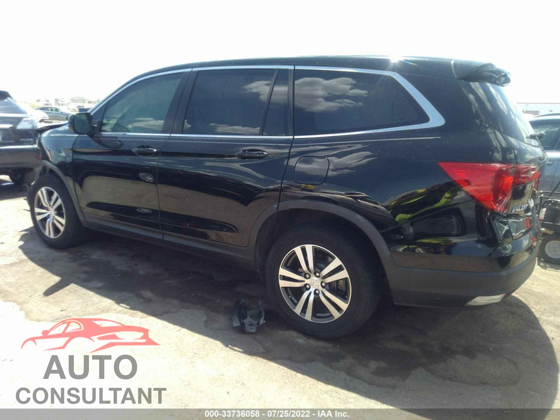 HONDA PILOT 2017 - 5FNYF6H59HB095465