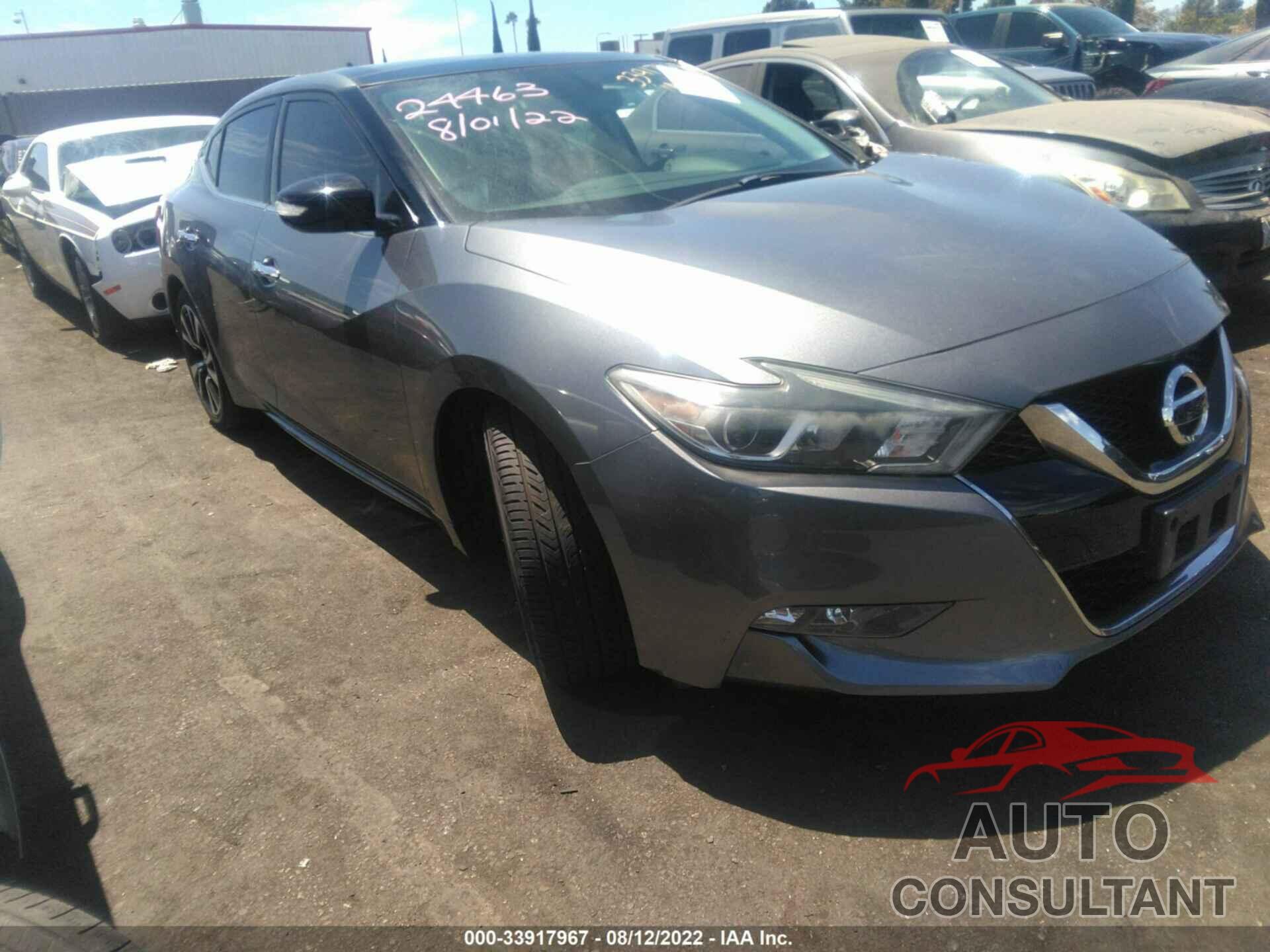 NISSAN MAXIMA 2018 - 1N4AA6AP8JC364852