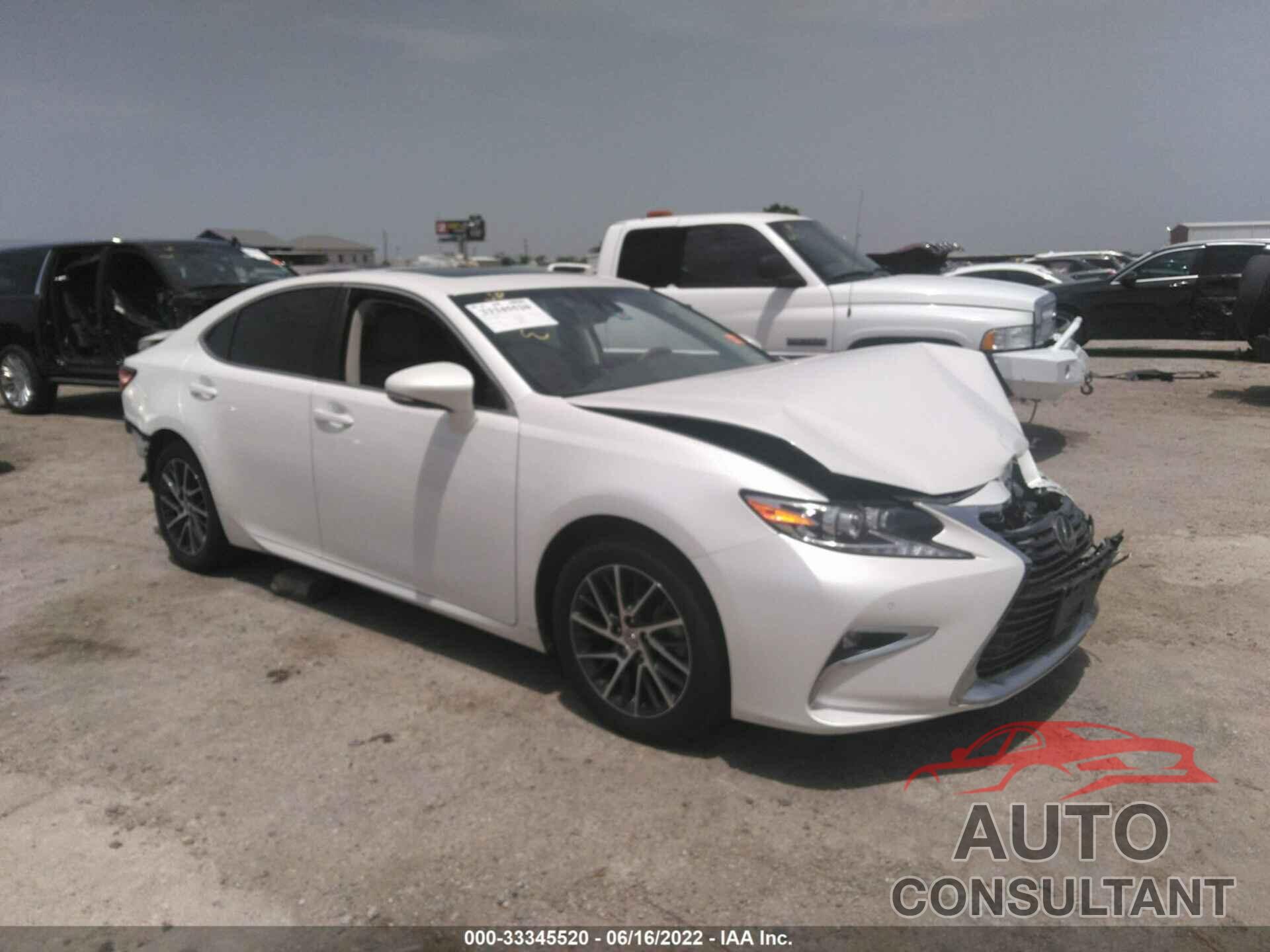 LEXUS ES 2017 - 58ABK1GG1HU055433