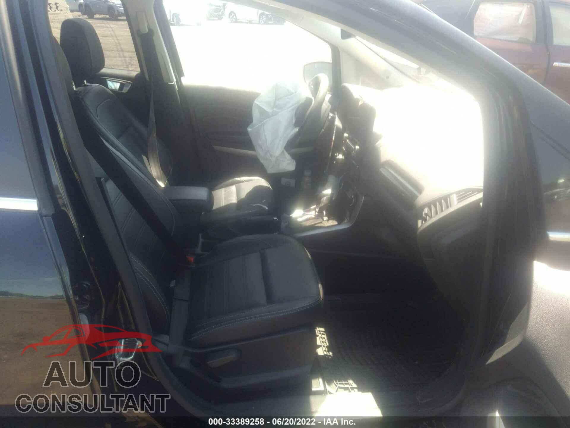 FORD ECOSPORT 2019 - MAJ6S3KL5KC255876