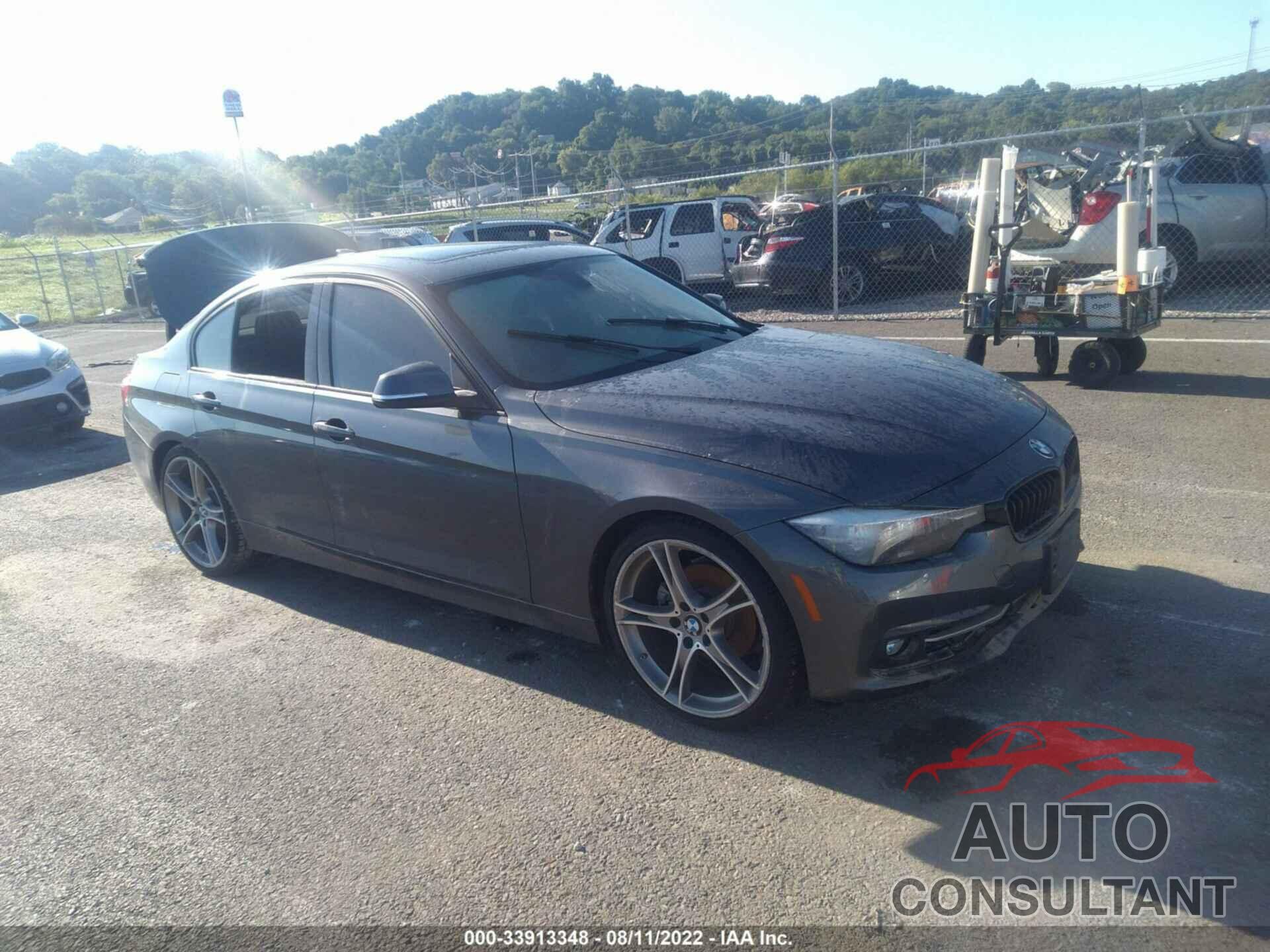 BMW 3 SERIES 2016 - WBA8E3G52GNU00174