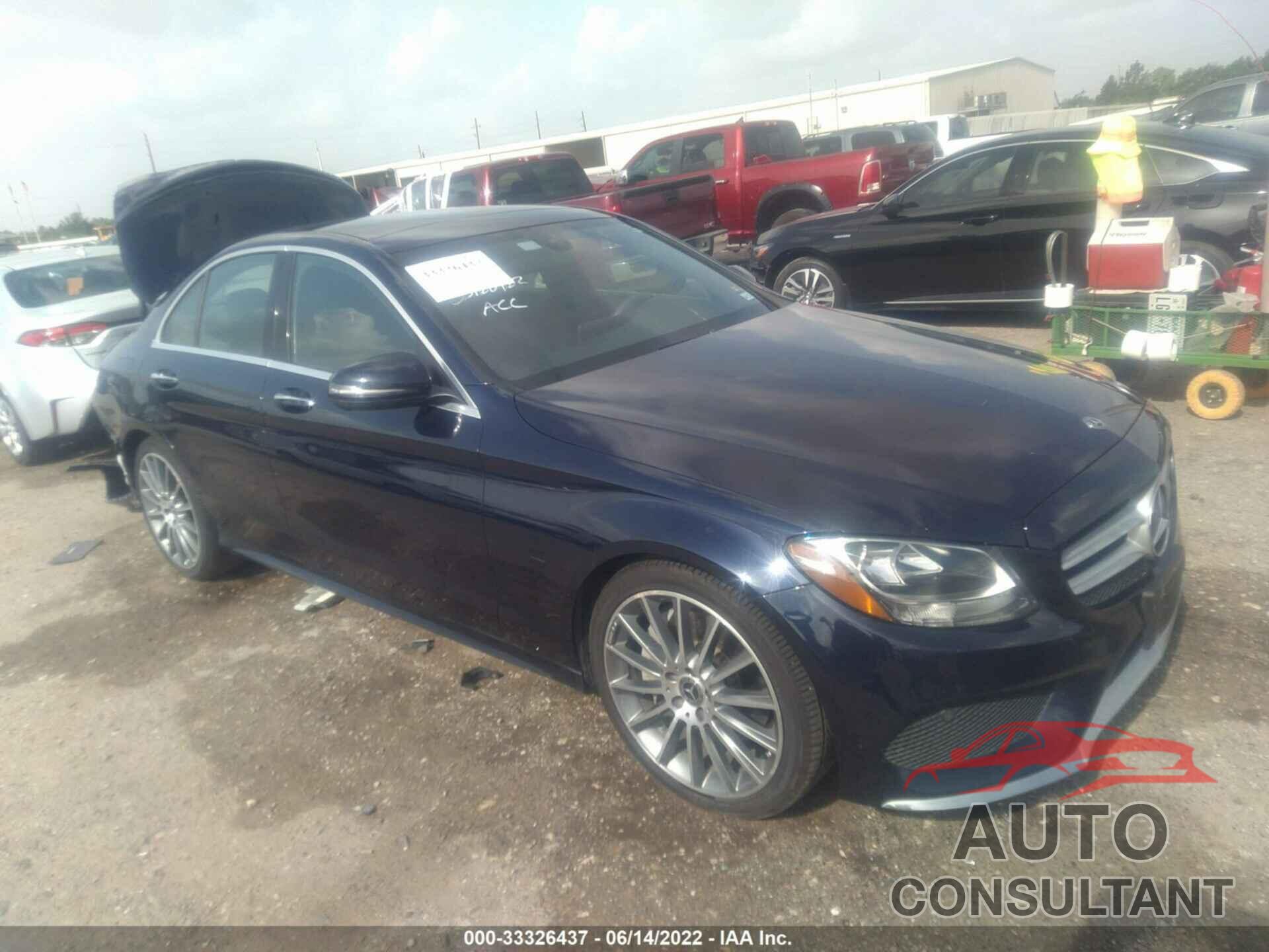 MERCEDES-BENZ C-CLASS 2017 - 55SWF4JB5HU223596