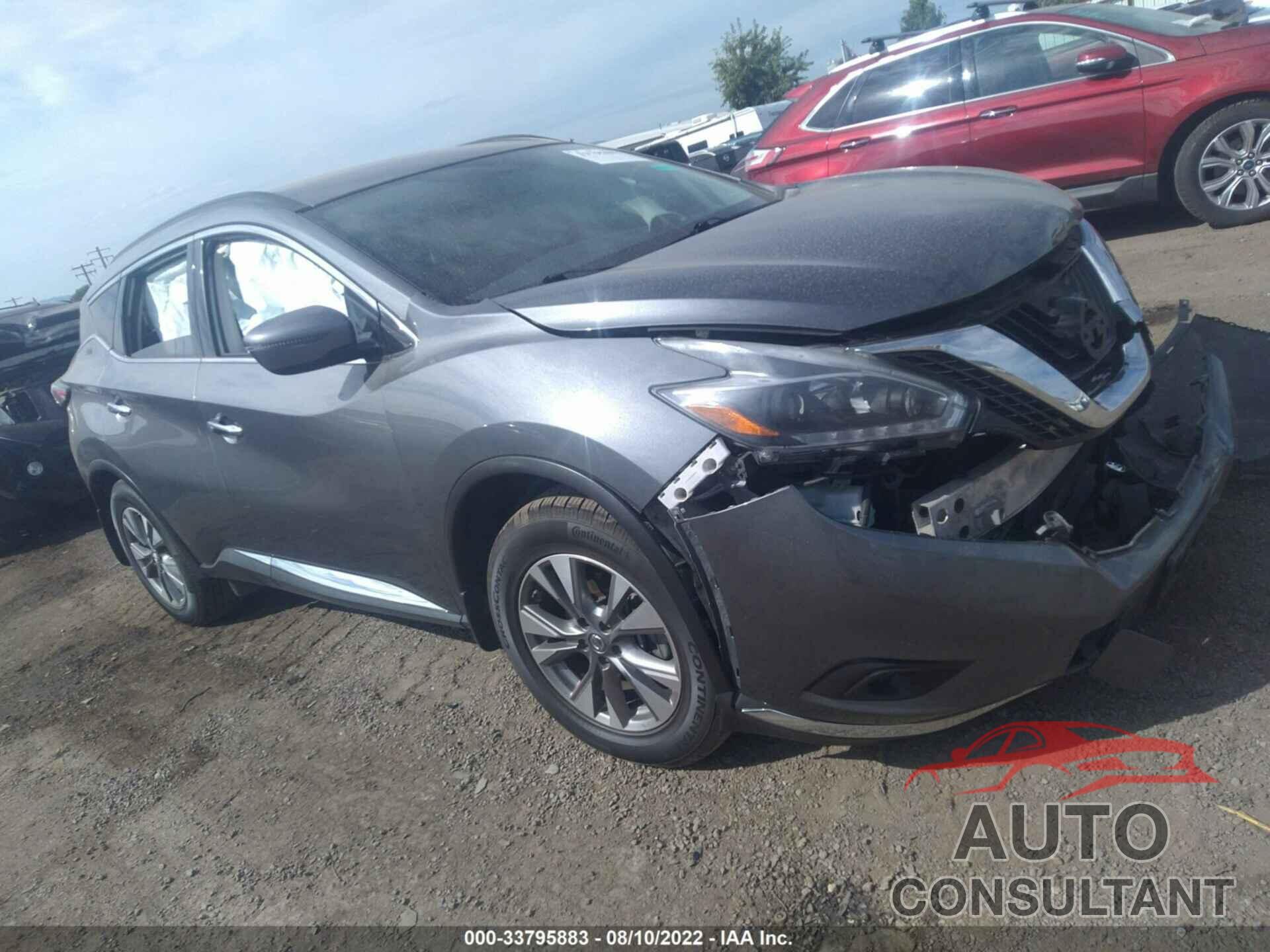 NISSAN MURANO 2018 - 5N1AZ2MH3JN184467