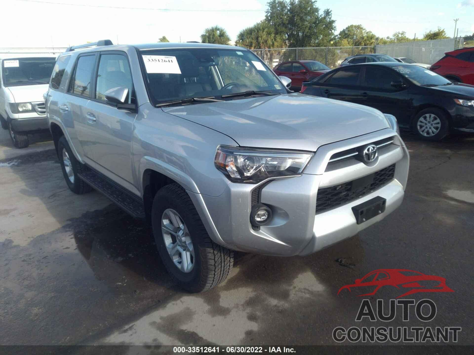 TOYOTA 4RUNNER 2022 - JTENU5JR8N5976120