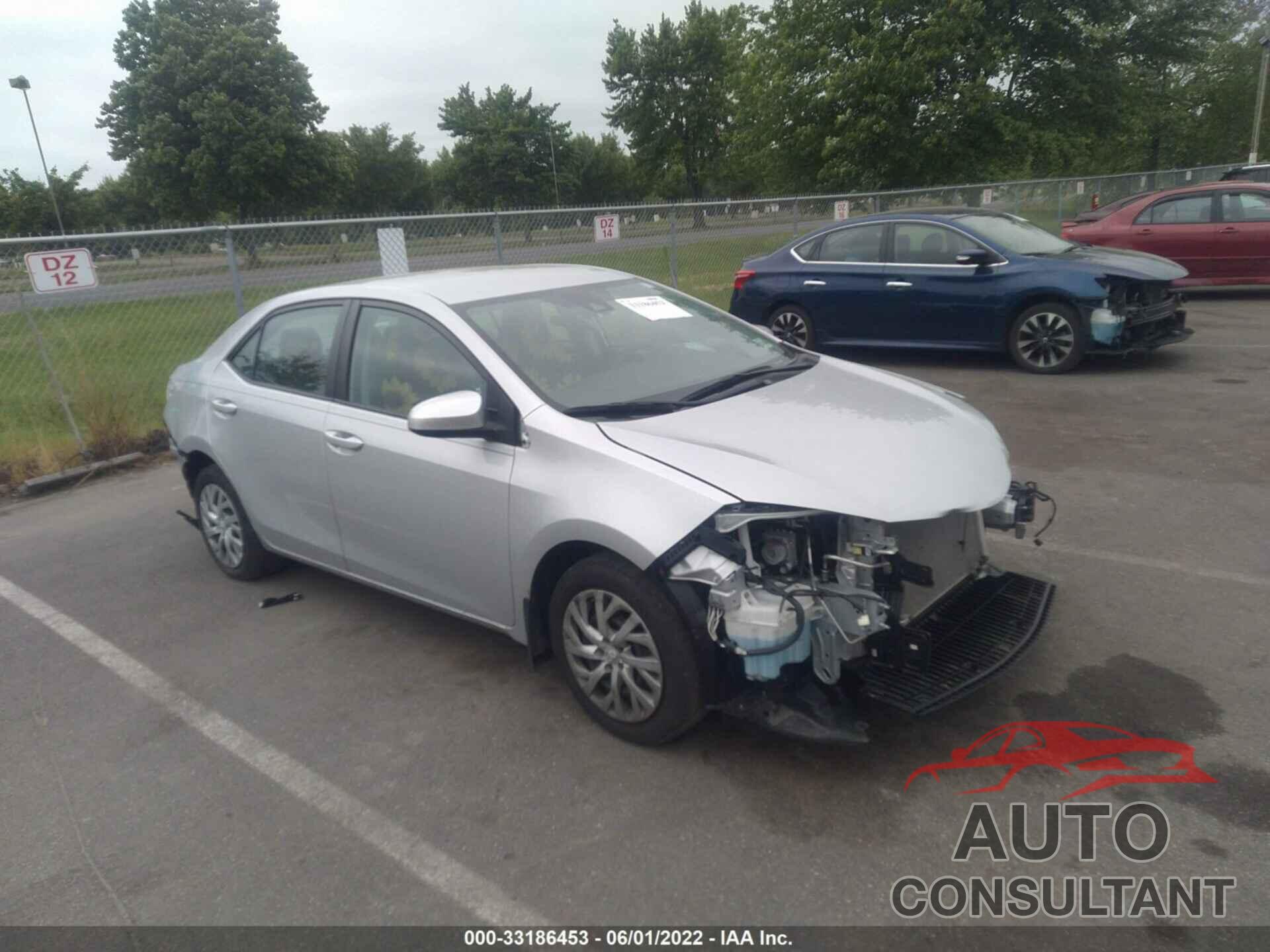 TOYOTA COROLLA 2019 - 2T1BURHE4KC221949