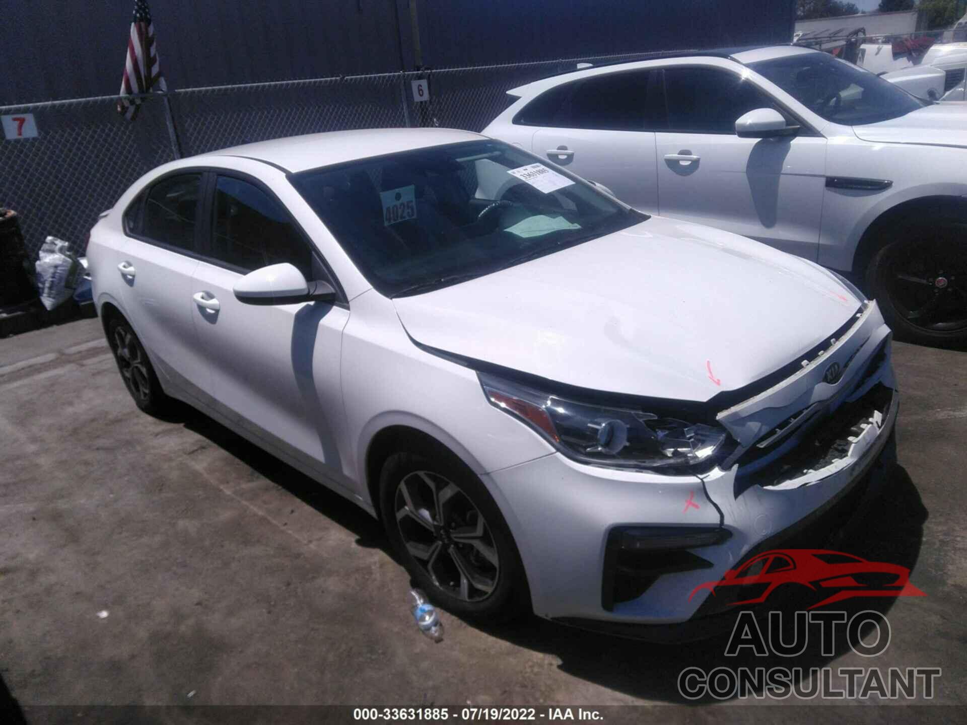 KIA FORTE 2020 - 3KPF24AD1LE199360