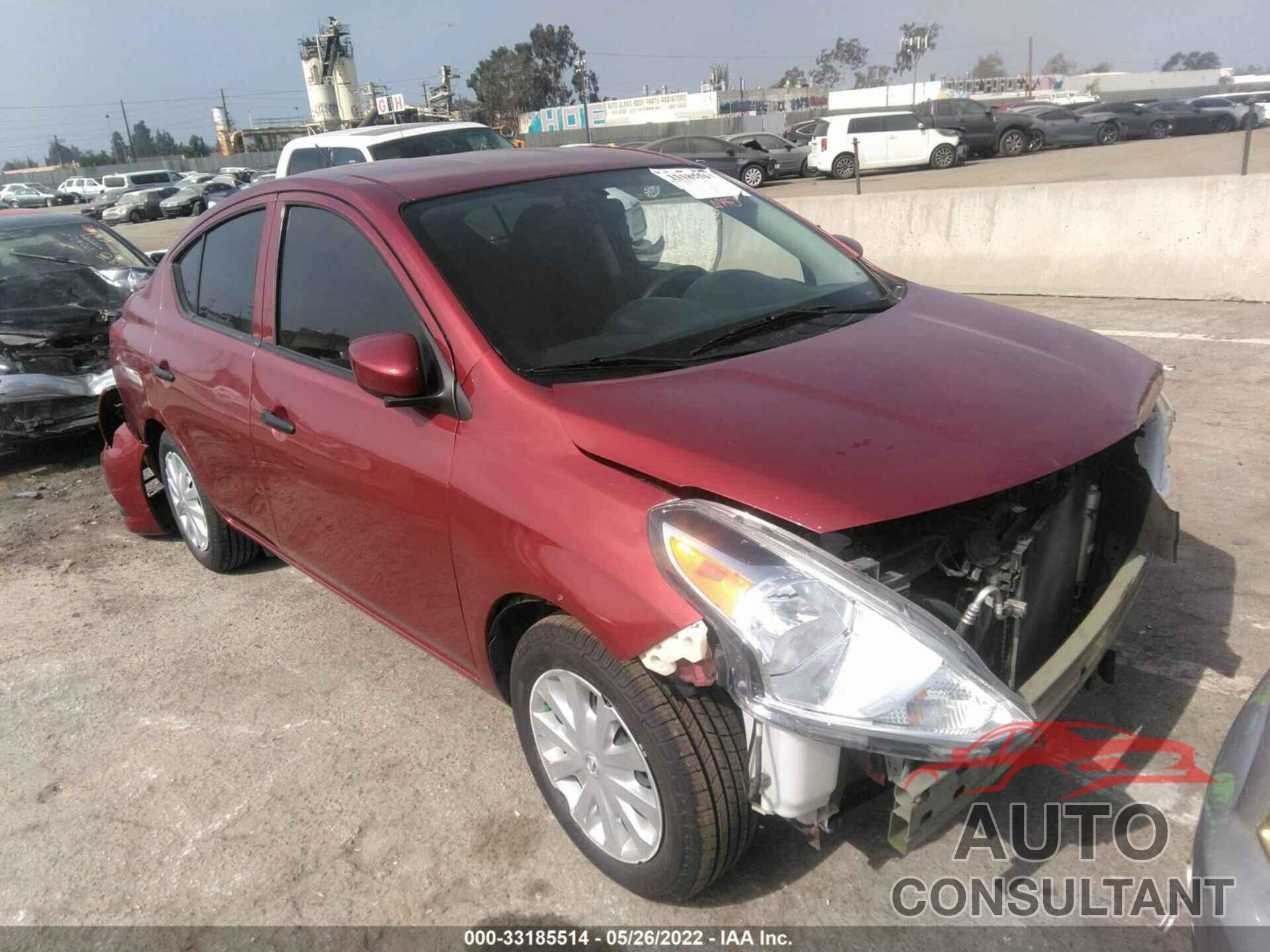 NISSAN VERSA 2016 - 3N1CN7AP9GL812125