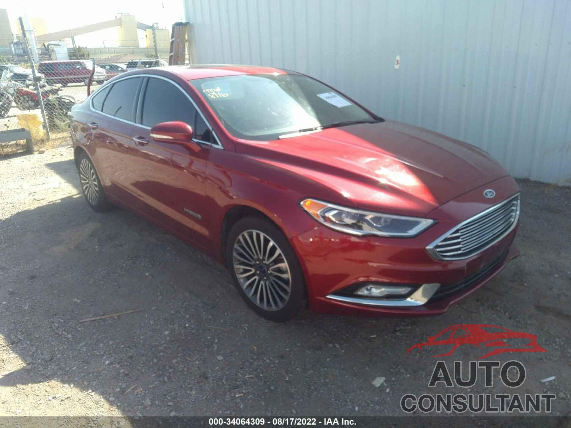 FORD FUSION 2017 - 3FA6P0RU9HR182178