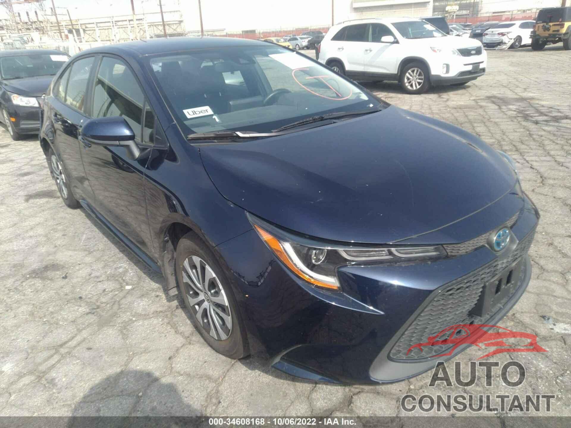 TOYOTA COROLLA 2022 - JTDEAMDE7NJ045115