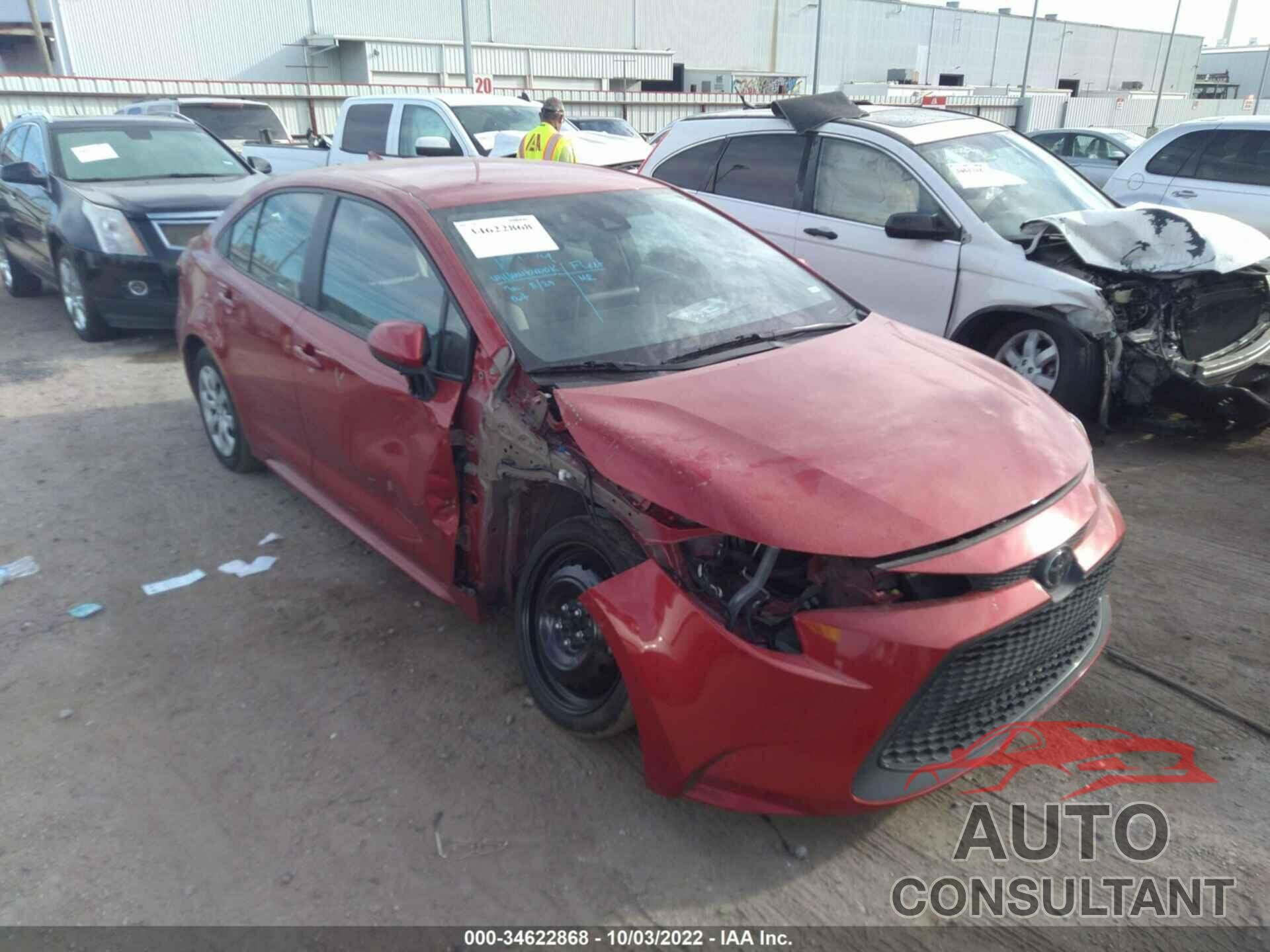 TOYOTA COROLLA 2021 - 5YFEPMAE7MP179250