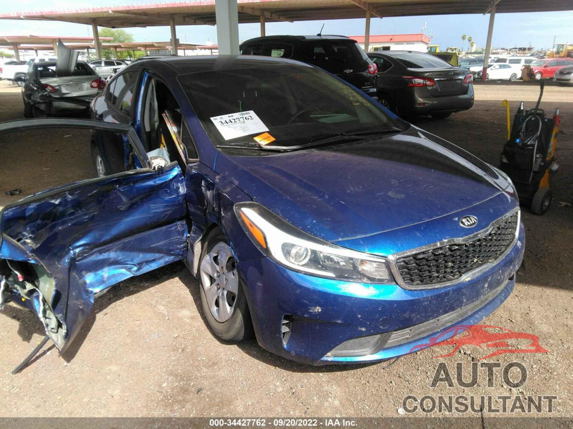 KIA FORTE 2018 - 3KPFK4A78JE279777