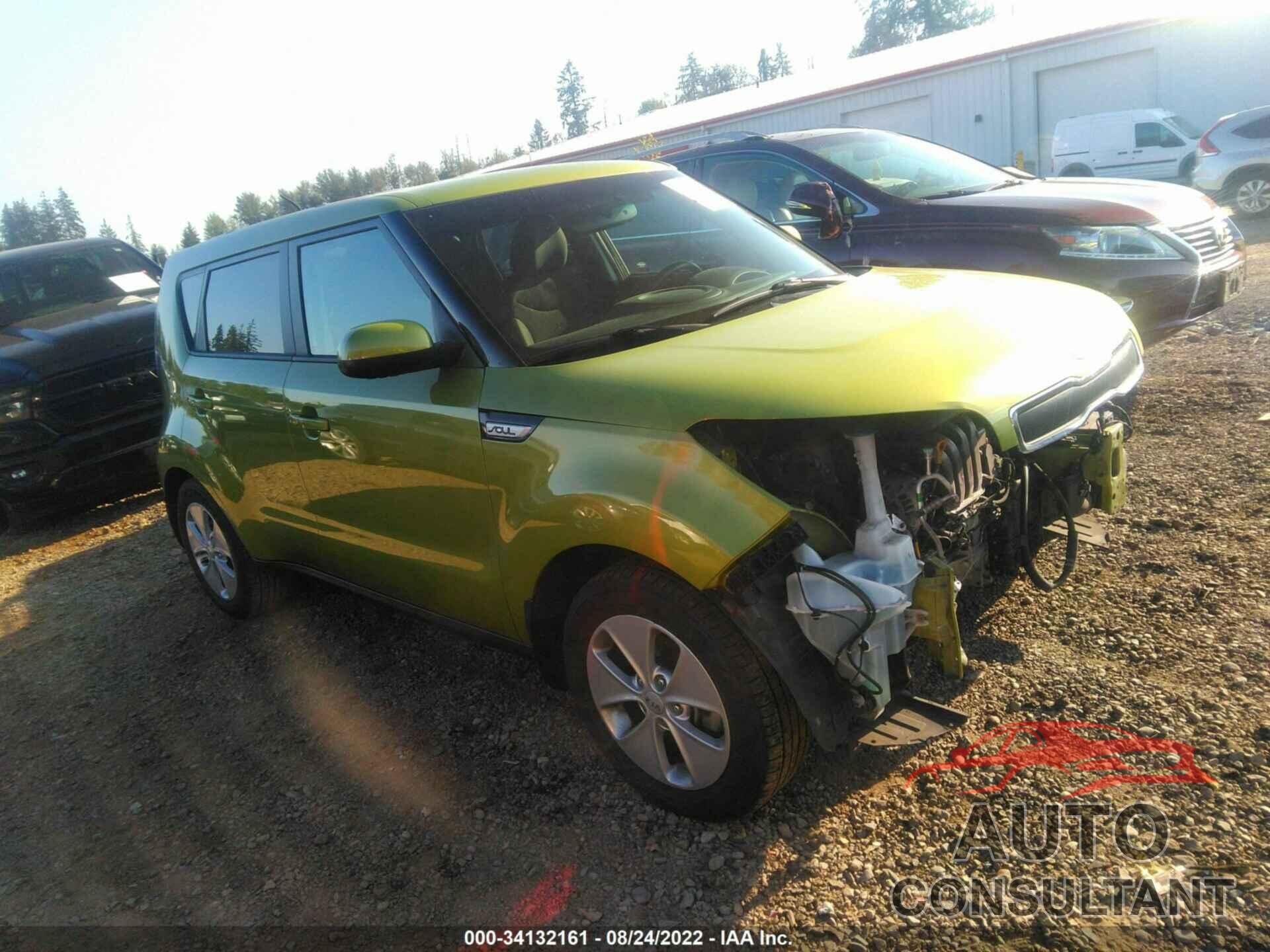 KIA SOUL 2016 - KNDJN2A27G7875076