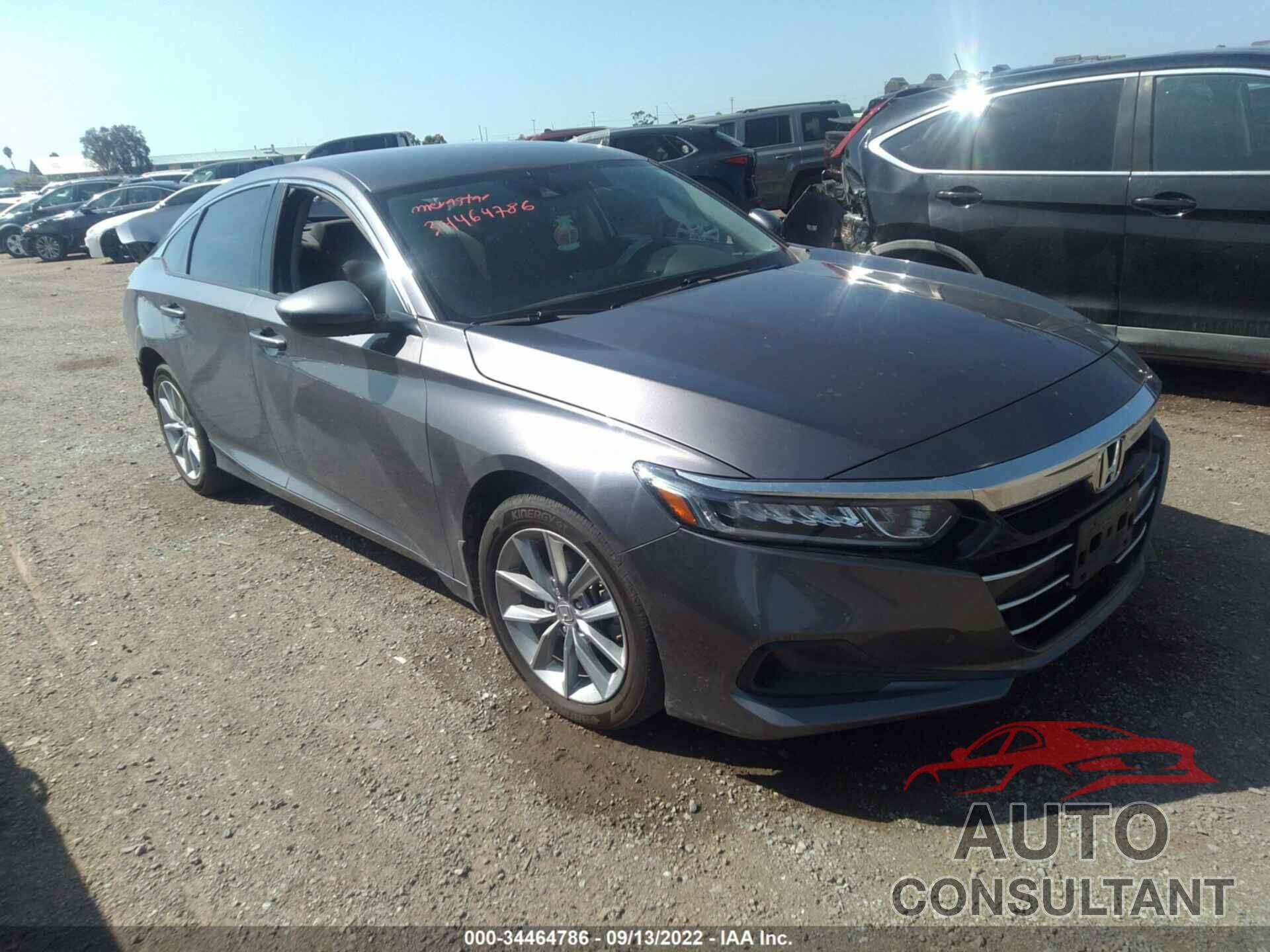 HONDA ACCORD SEDAN 2022 - 1HGCV1F13NA004504