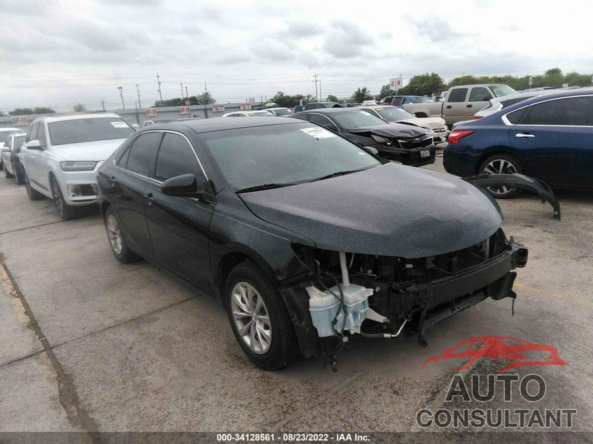 TOYOTA CAMRY 2016 - 4T4BF1FKXGR532625