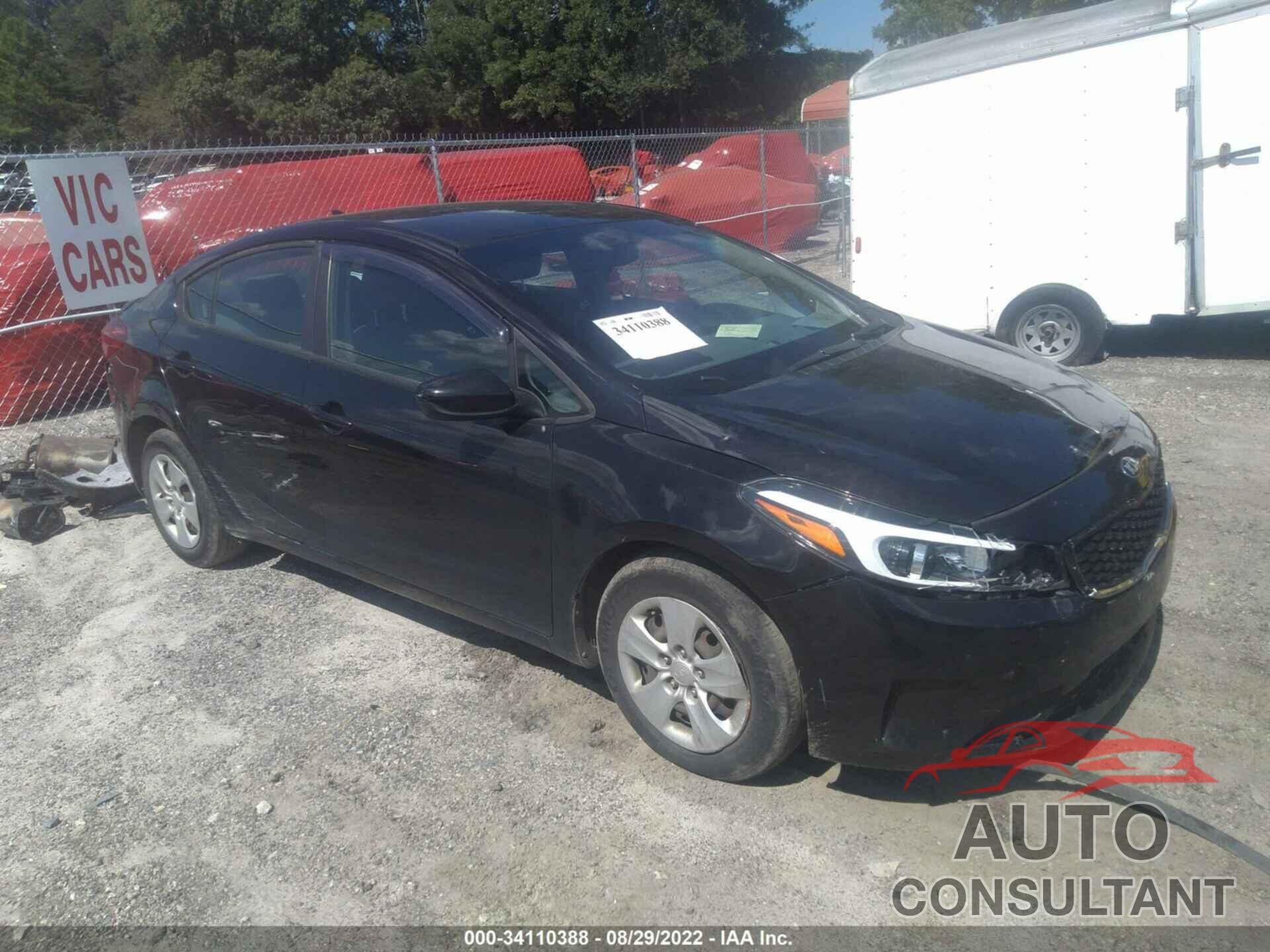 KIA FORTE 2017 - 3KPFK4A74HE058087