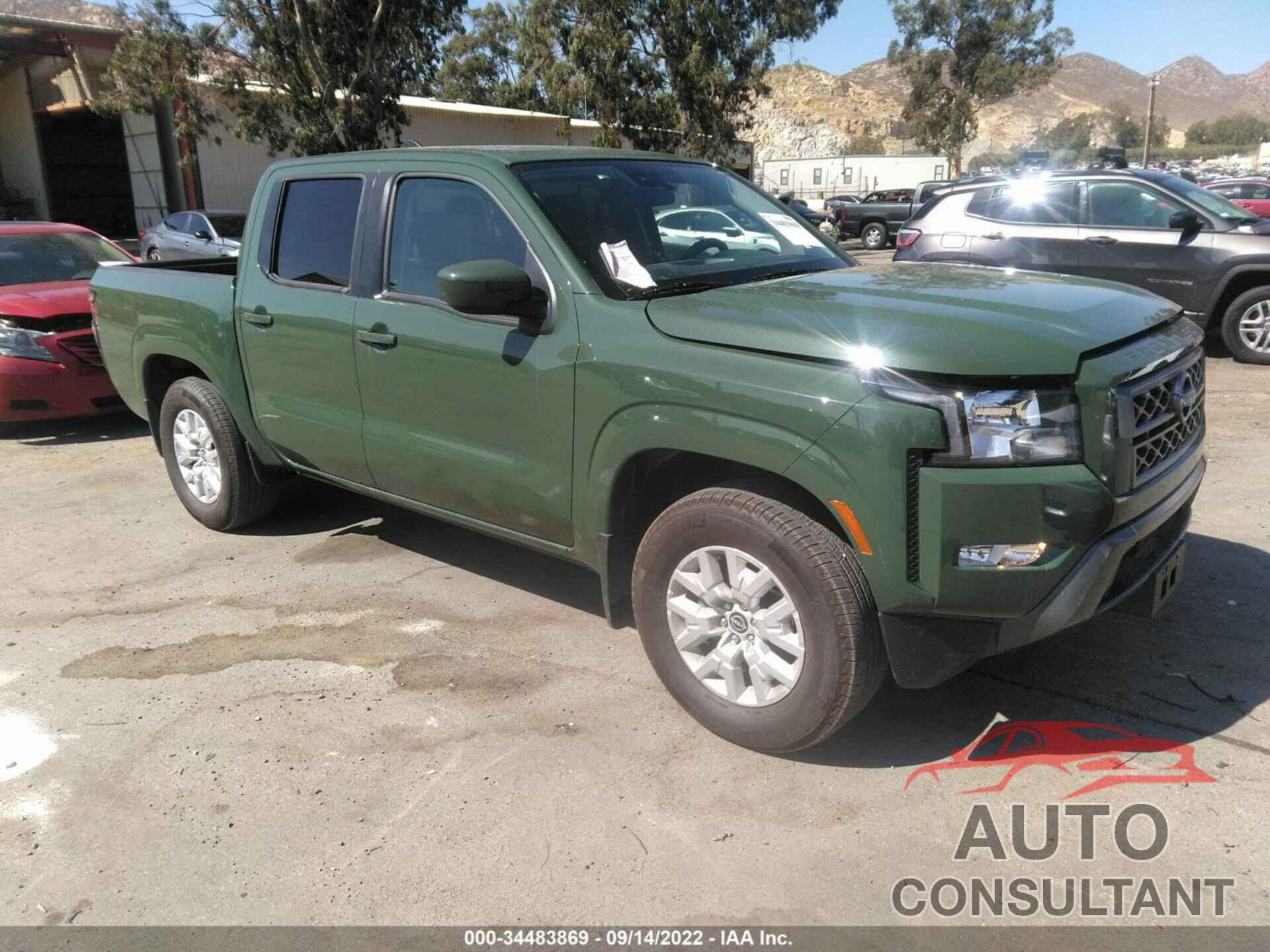 NISSAN FRONTIER 2022 - 1N6ED1EJ2NN671596