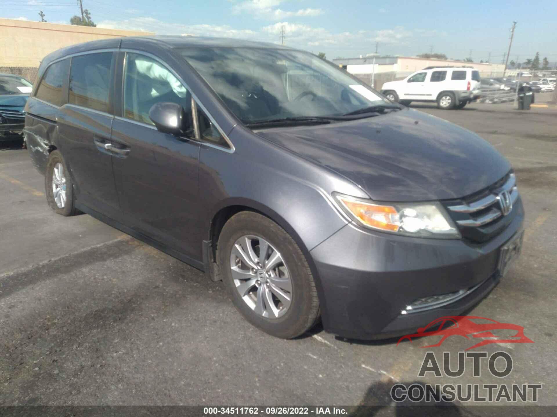 HONDA ODYSSEY 2016 - 5FNRL5H69GB100923