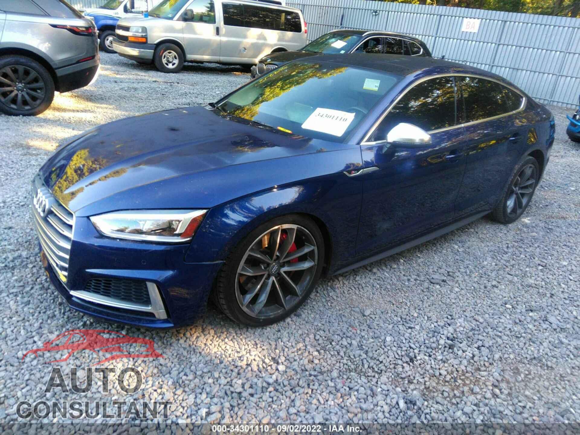 AUDI S5 SPORTBACK 2019 - WAUB4CF5XKA092830