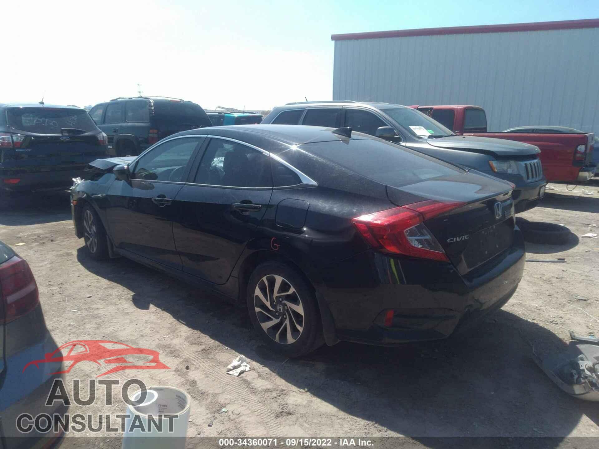 HONDA CIVIC SEDAN 2017 - 19XFC2F75HE073210