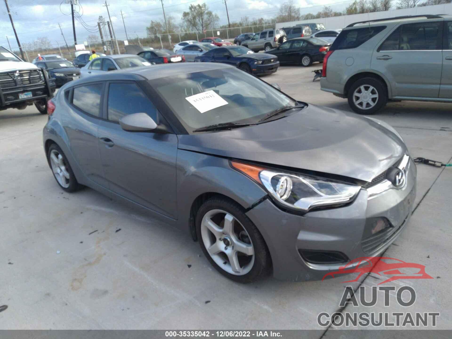 HYUNDAI VELOSTER 2016 - KMHTC6AD4GU284143