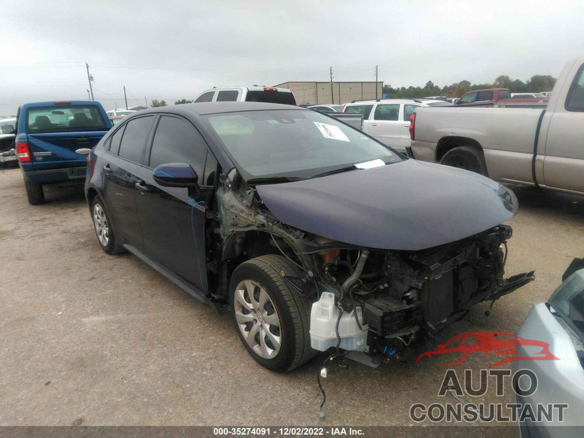 TOYOTA COROLLA 2021 - JTDEPMAE8MJ134435