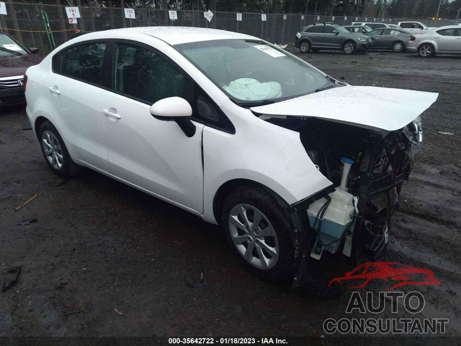 KIA RIO 2016 - KNADM4A36G6633290