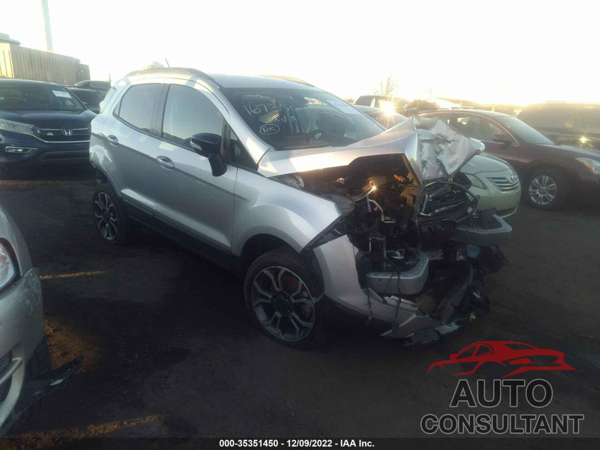 FORD ECOSPORT 2020 - MAJ6S3JL6LC355973