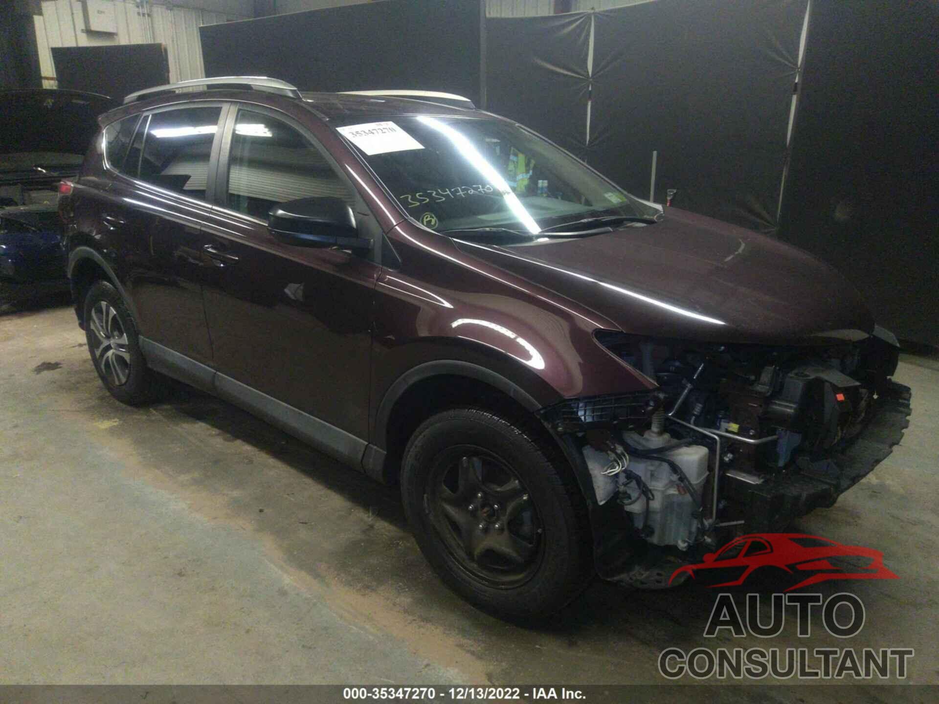 TOYOTA RAV4 2016 - 2T3BFREV0GW495273