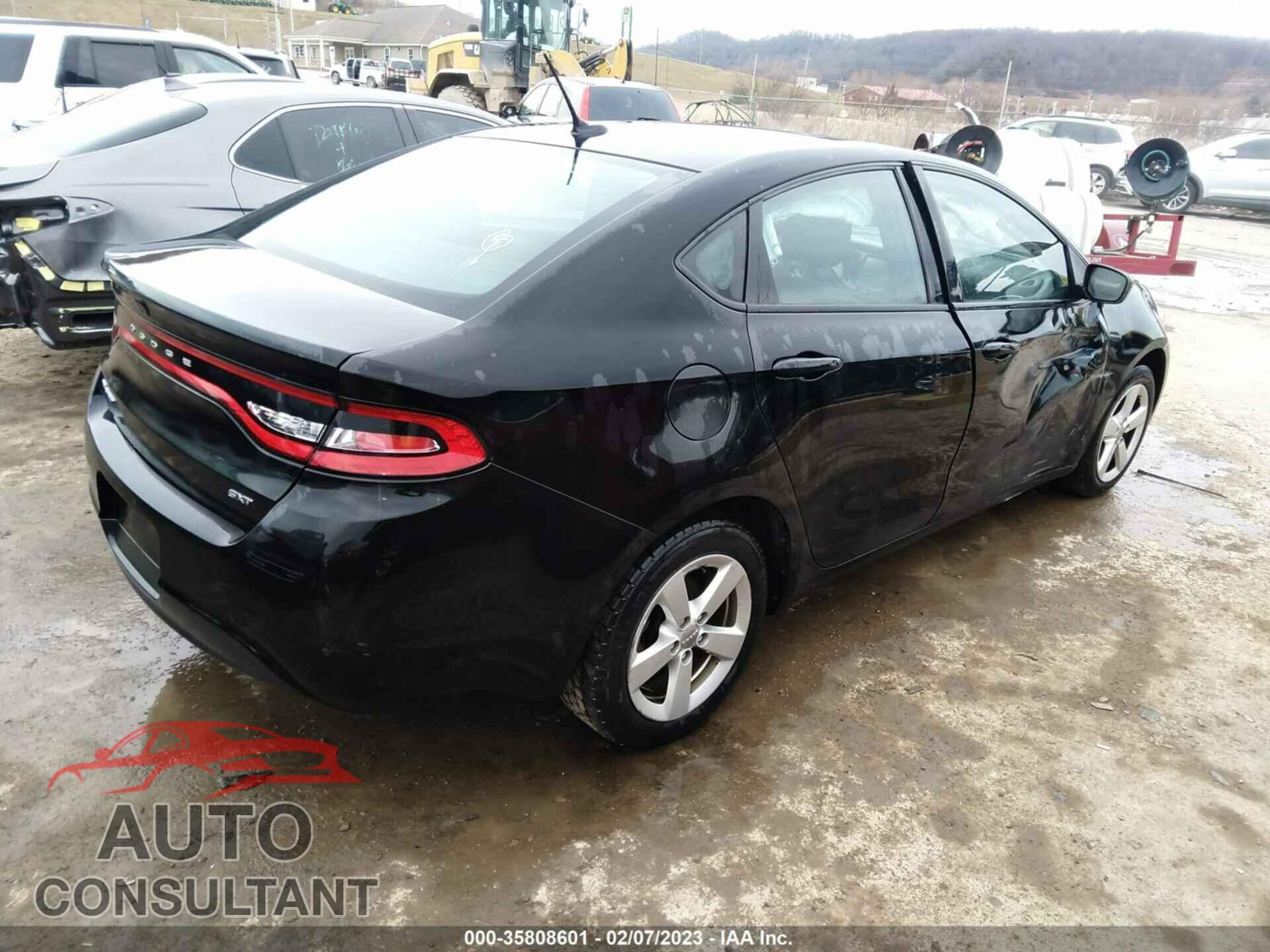 DODGE DART 2015 - 1C3CDFBB2FD205070