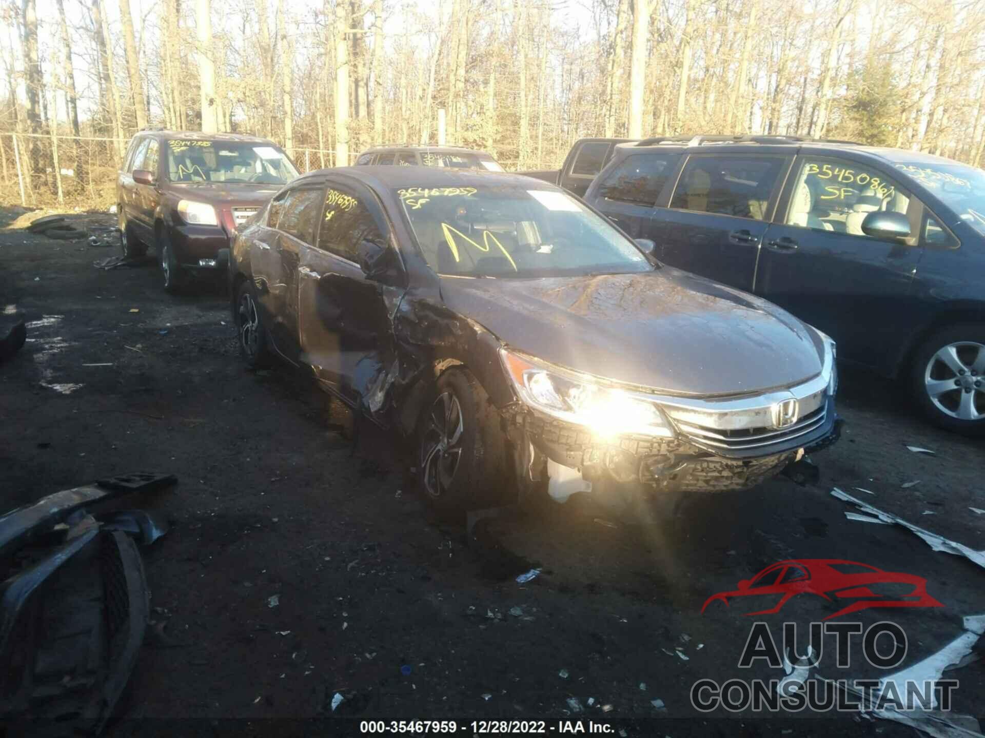 HONDA ACCORD SEDAN 2017 - 1HGCR2F36HA240323