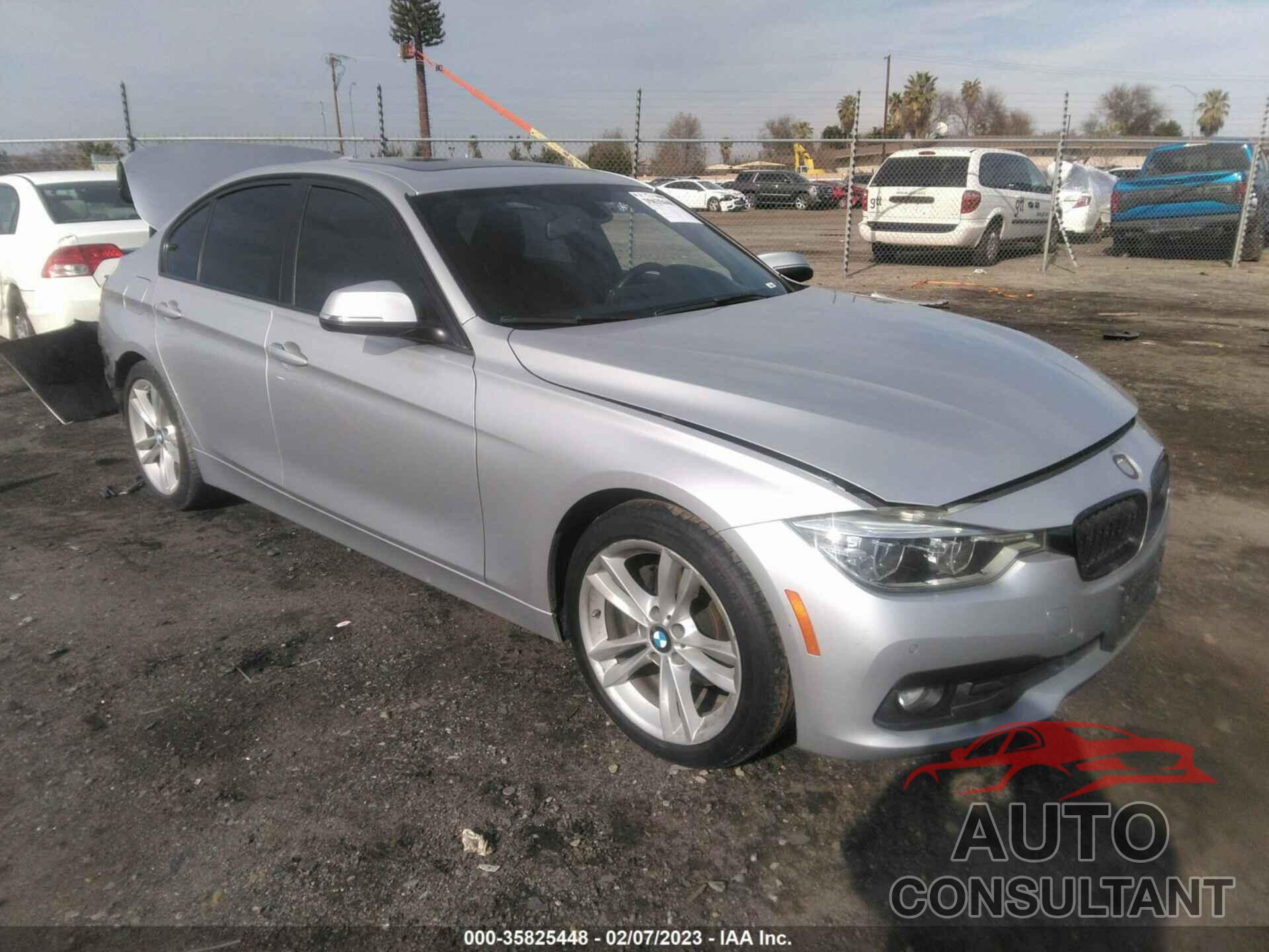 BMW 3 SERIES 2017 - WBA8E1G30HNU16233