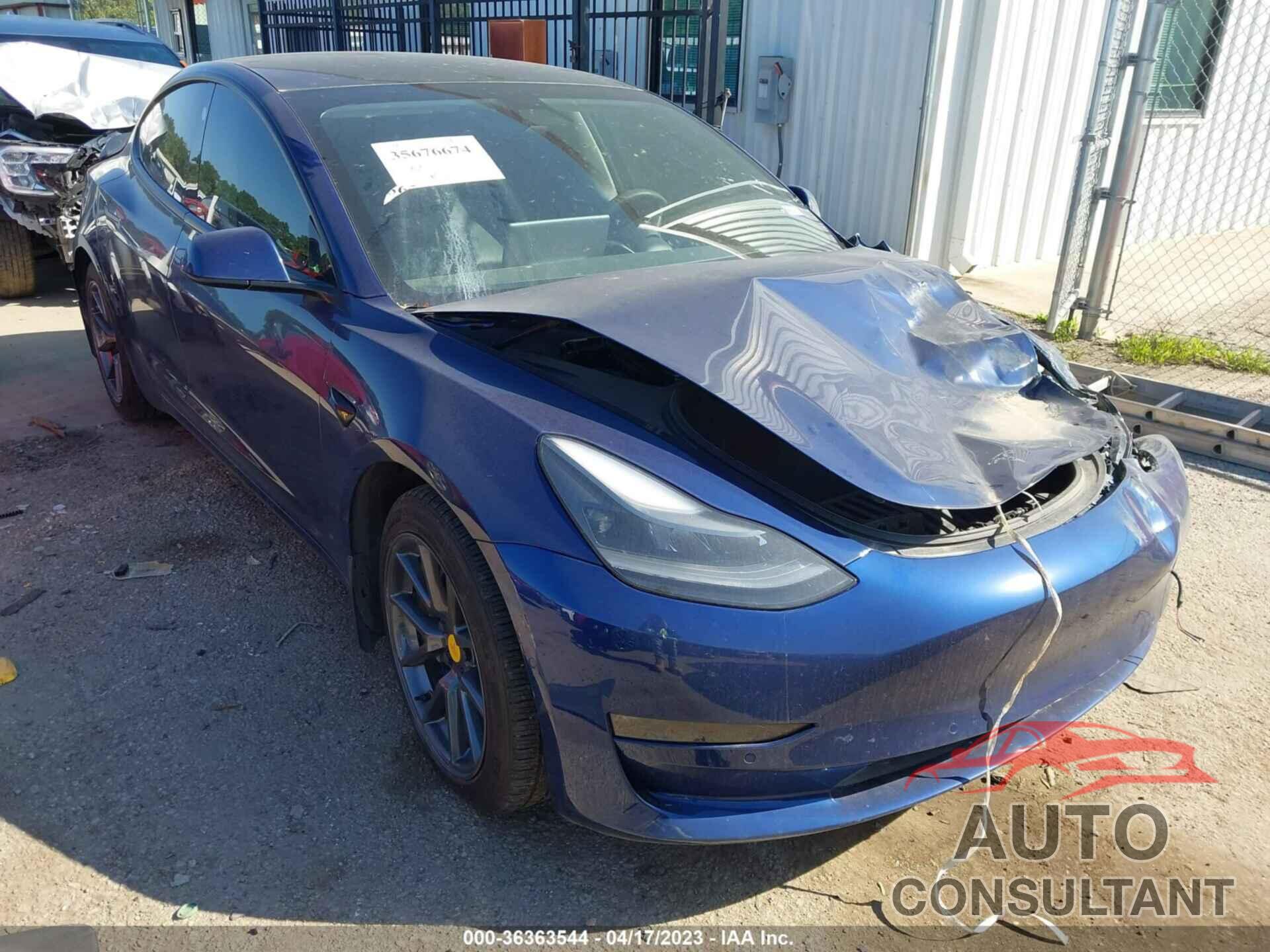 TESLA MODEL 3 2021 - 5YJ3E1EB3MF993130