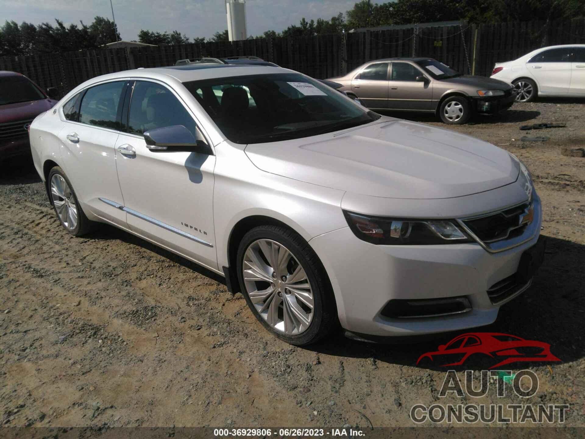 CHEVROLET IMPALA 2018 - 2G1125S38J9111270