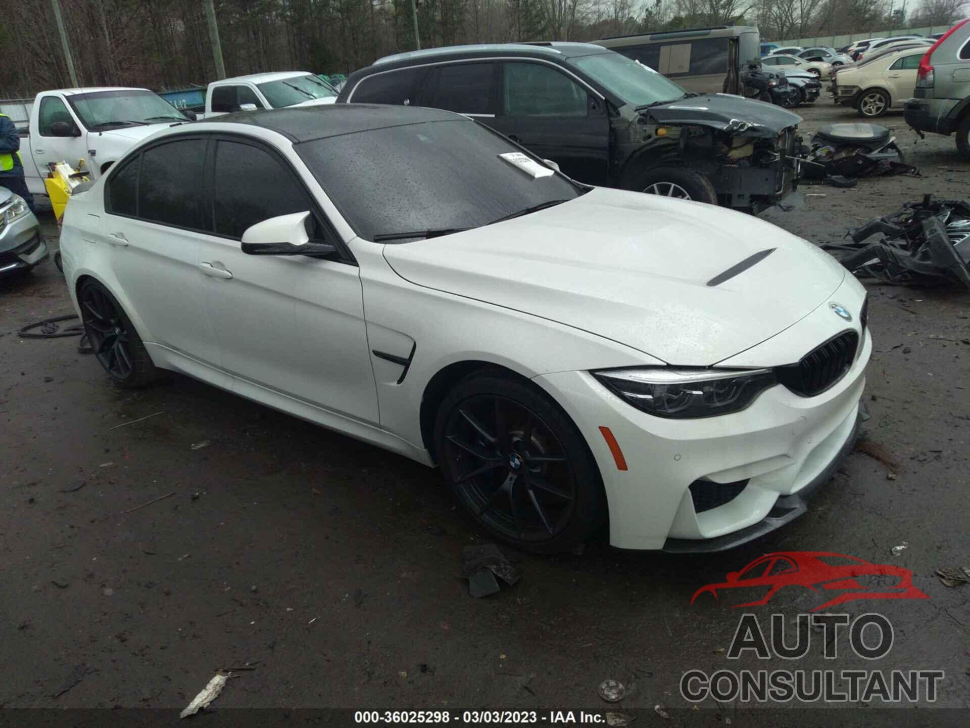 BMW M3 2018 - WBS8M9C55J5L71901