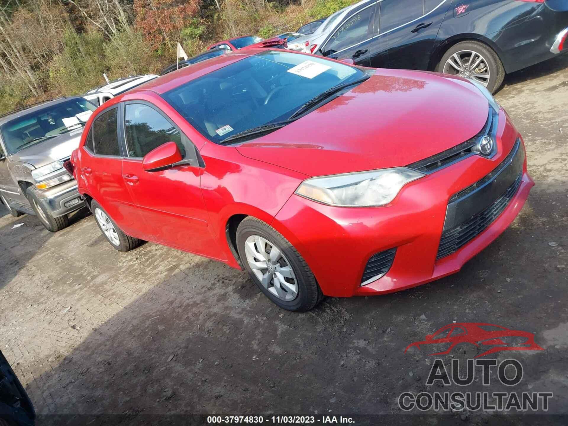 TOYOTA COROLLA 2016 - 2T1BURHE7GC697037