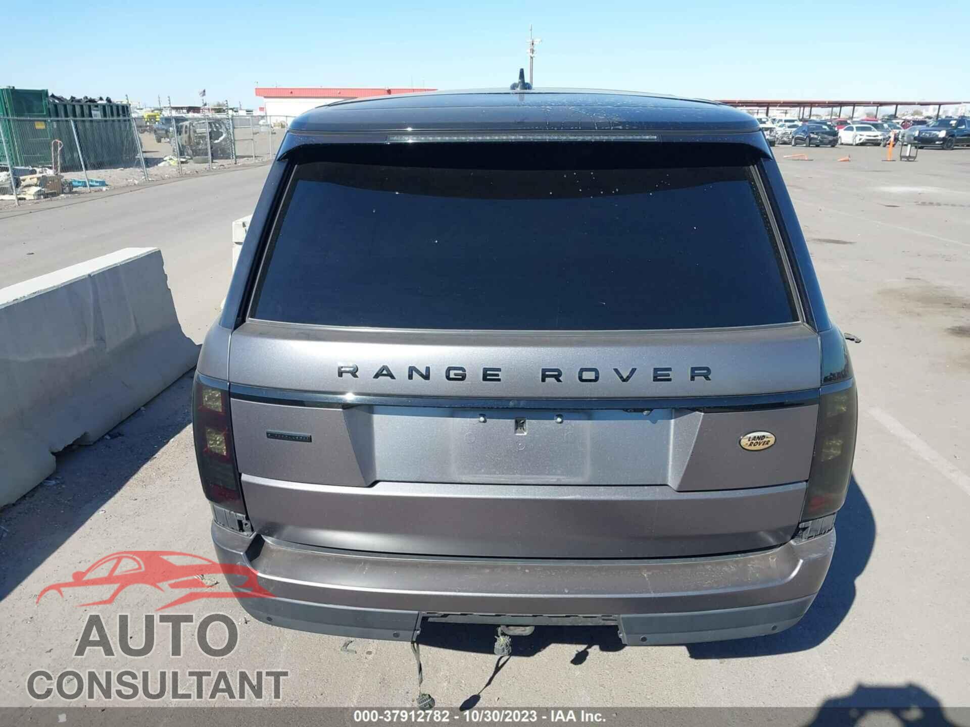 LAND ROVER RANGE ROVER 2016 - SALGS3EF3GA298709