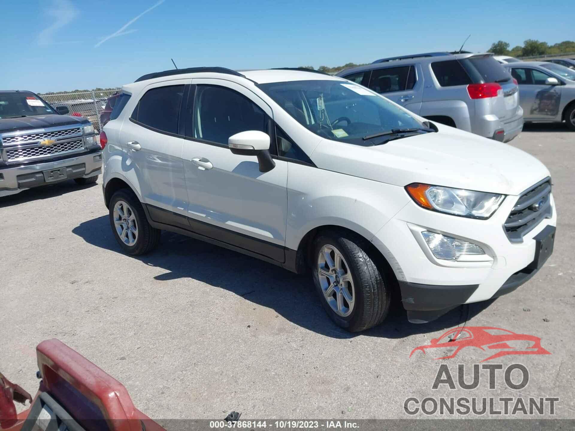 FORD ECOSPORT 2019 - MAJ3S2GE2KC271797