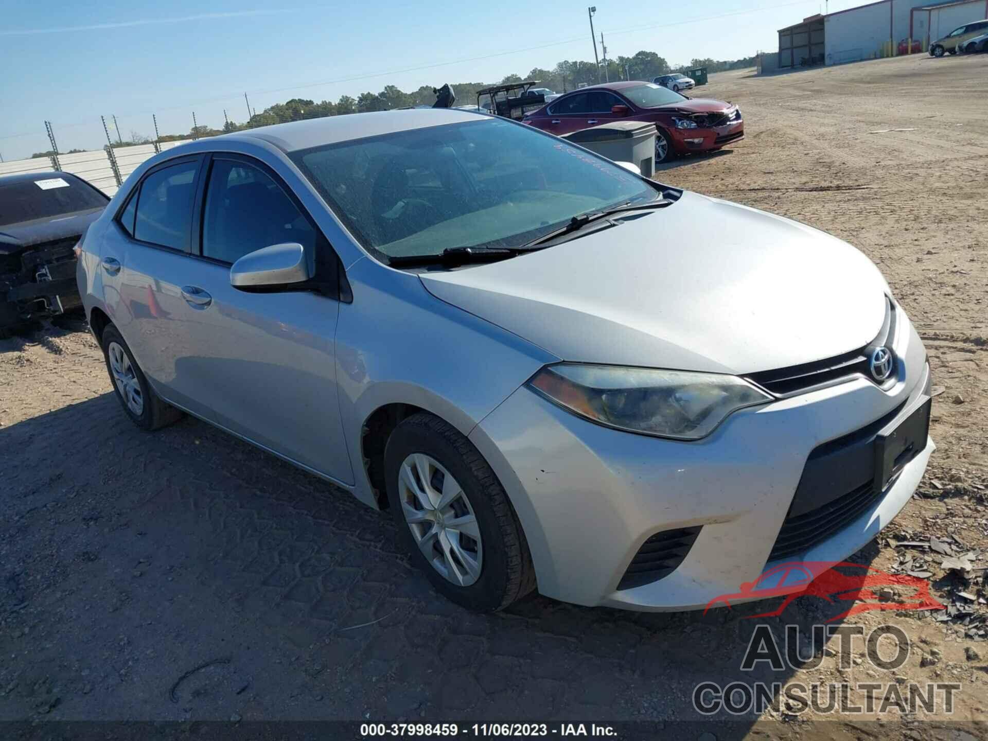 TOYOTA COROLLA 2016 - 2T1BURHE7GC616439