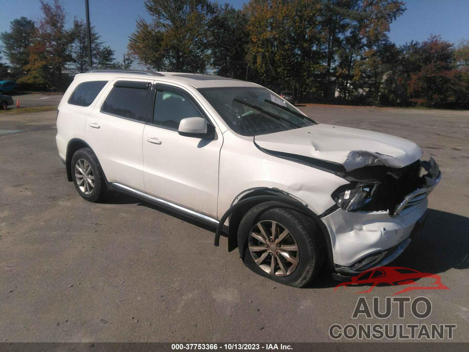 DODGE DURANGO 2017 - 1C4RDJAG6HC686861