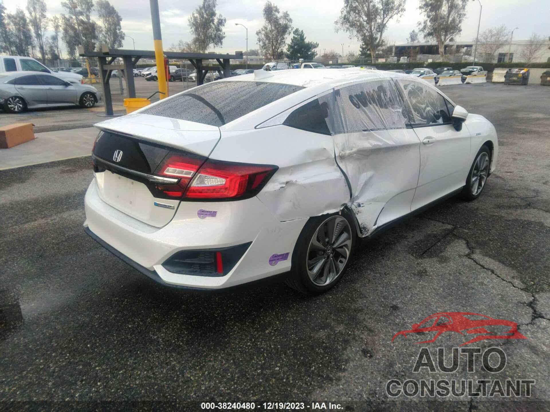 HONDA CLARITY 2019 - JHMZC5F10KC002987