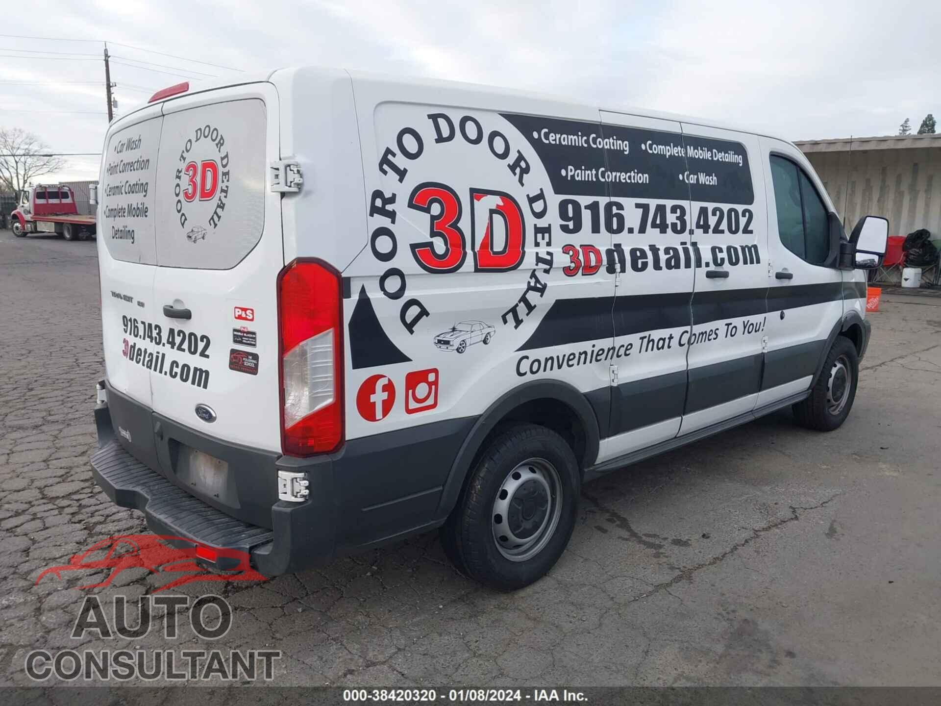 FORD TRANSIT-150 2017 - 1FTYE1YM6HKA37314