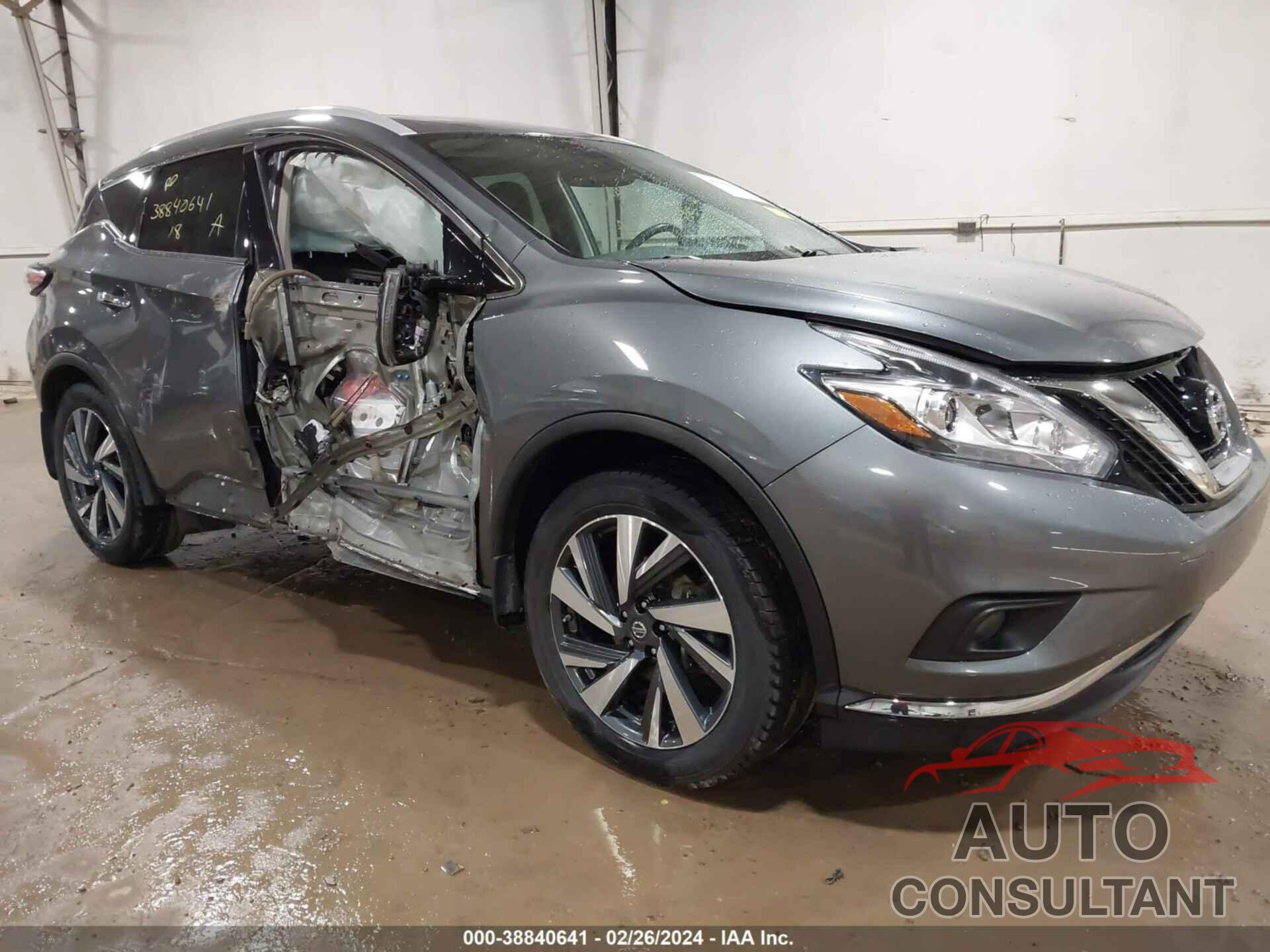 NISSAN MURANO 2018 - 5N1AZ2MH0JN171210