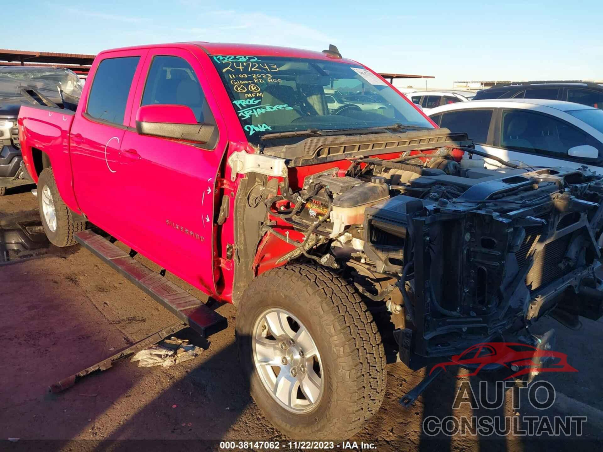 CHEVROLET SILVERADO 1500 2017 - 3GCPCREC6HG407017