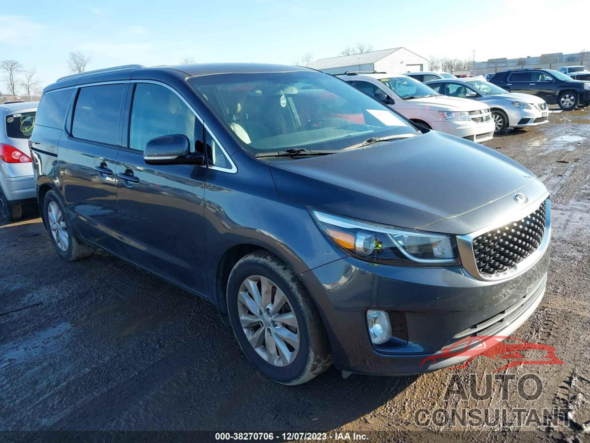 KIA SEDONA 2016 - KNDMC5C15G6133368