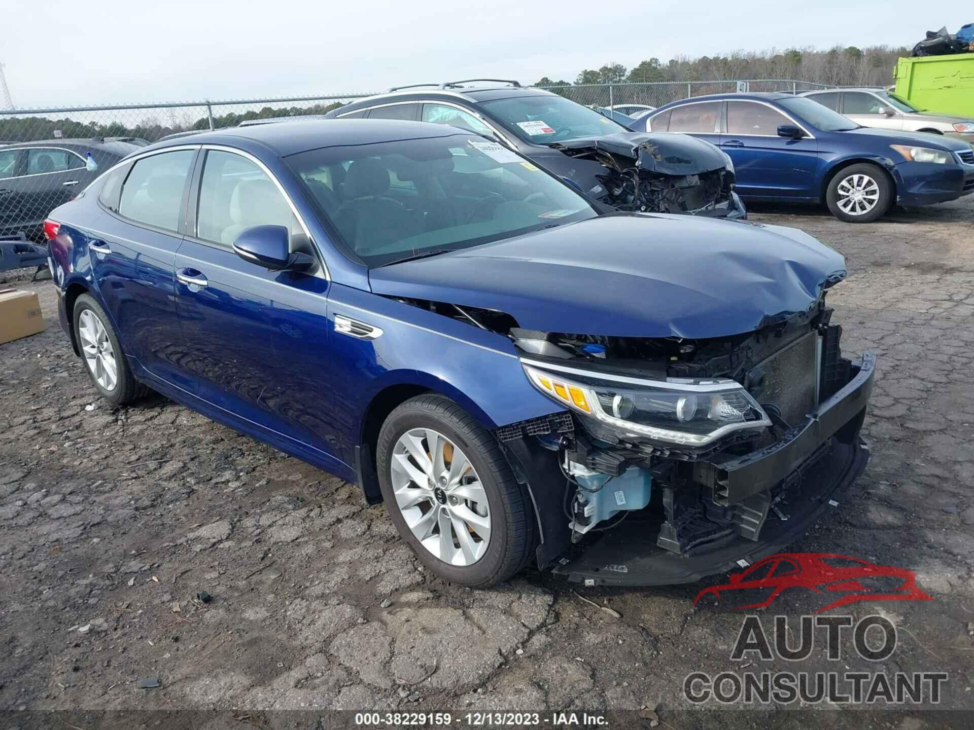 KIA OPTIMA 2016 - 5XXGU4L34GG118853