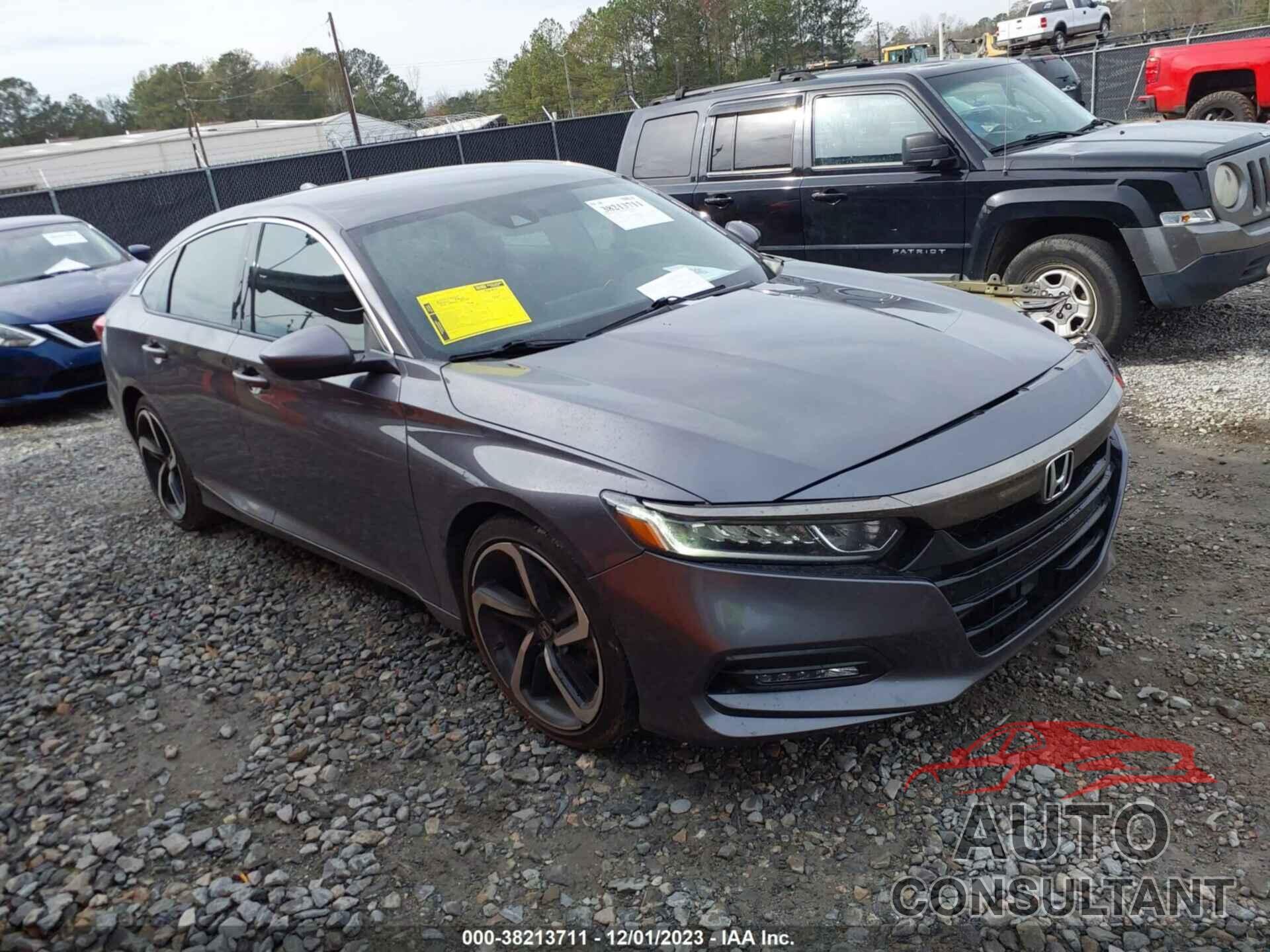 HONDA ACCORD 2018 - 1HGCV1F37JA191418