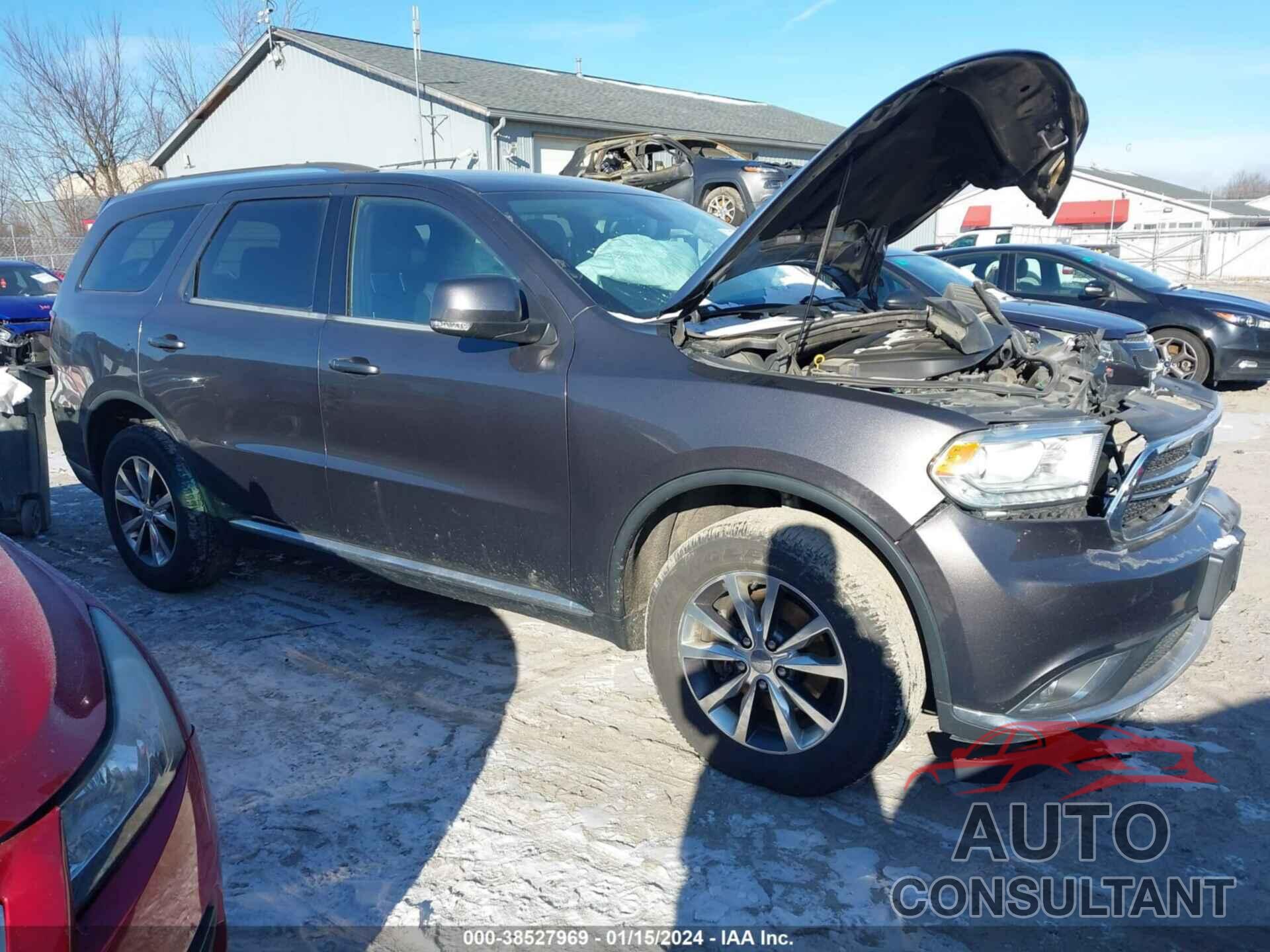 DODGE DURANGO 2016 - 1C4RDJDG0GC331131