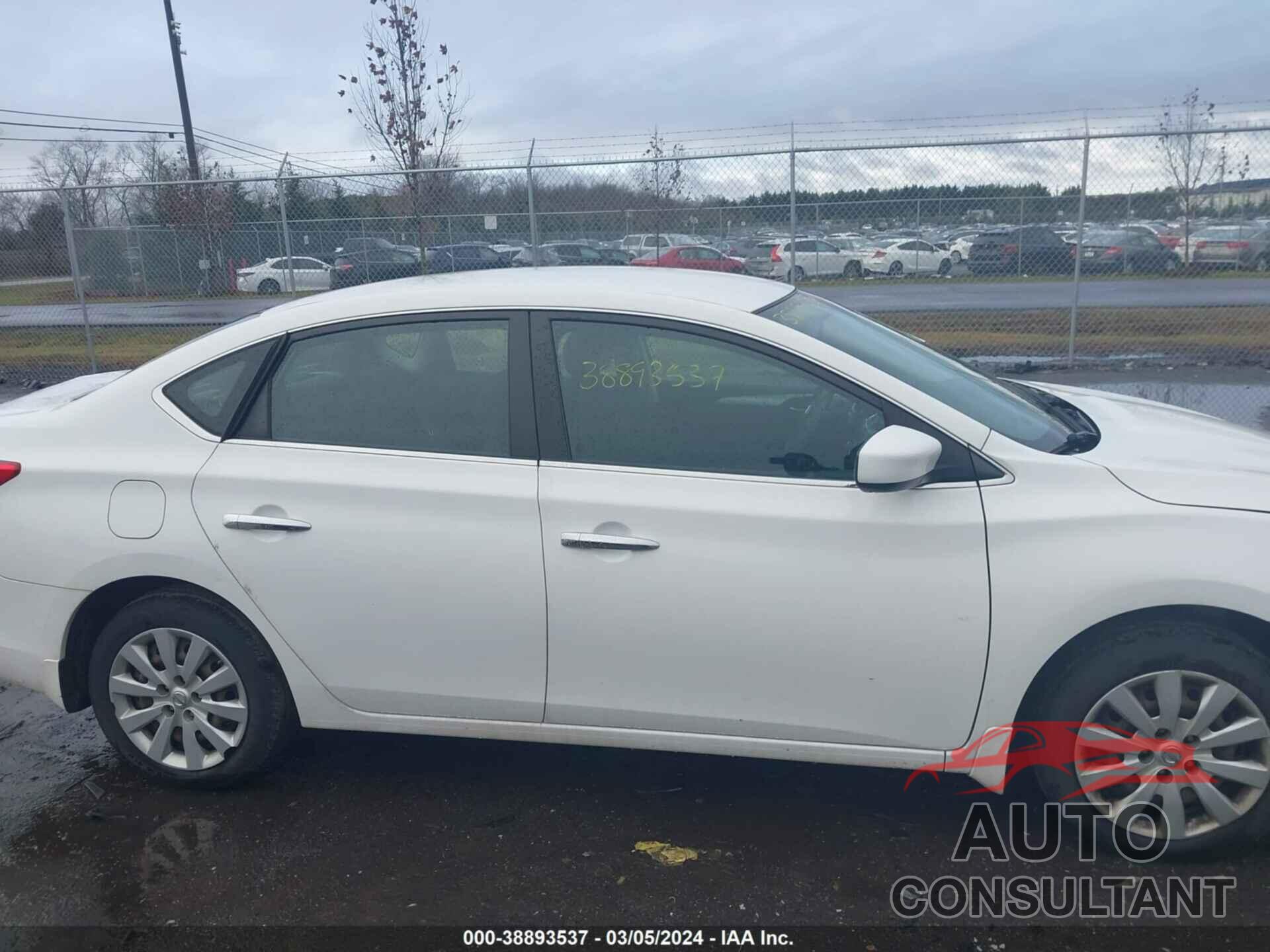 NISSAN SENTRA 2016 - 3N1AB7AP6GY288001