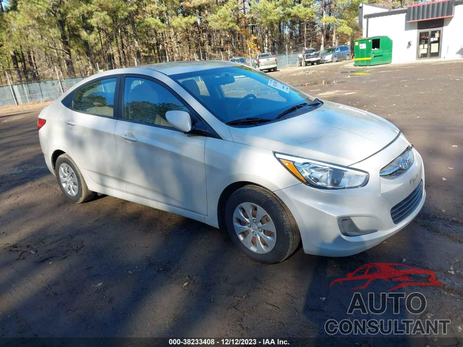 HYUNDAI ACCENT 2016 - KMHCT4AE9GU161547